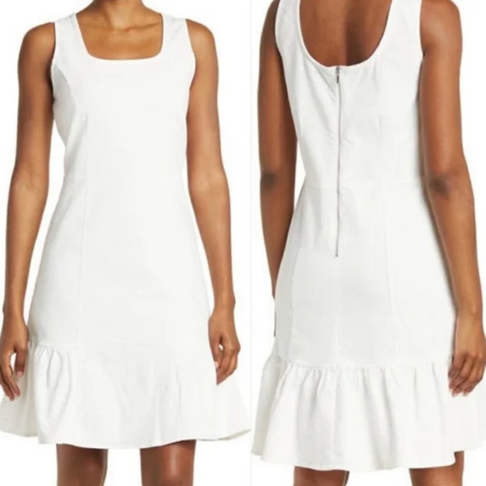 Nanette Lepore white sleeveless Dress Medium
